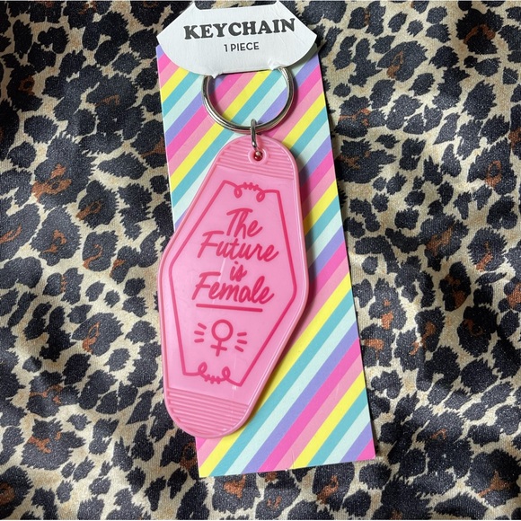2 / $10 The Future is Female Keychain - Picture 2 of 6